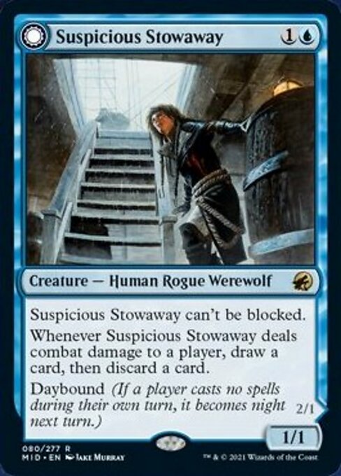Suspicious Stowaway // Seafaring Werewolf – Foil