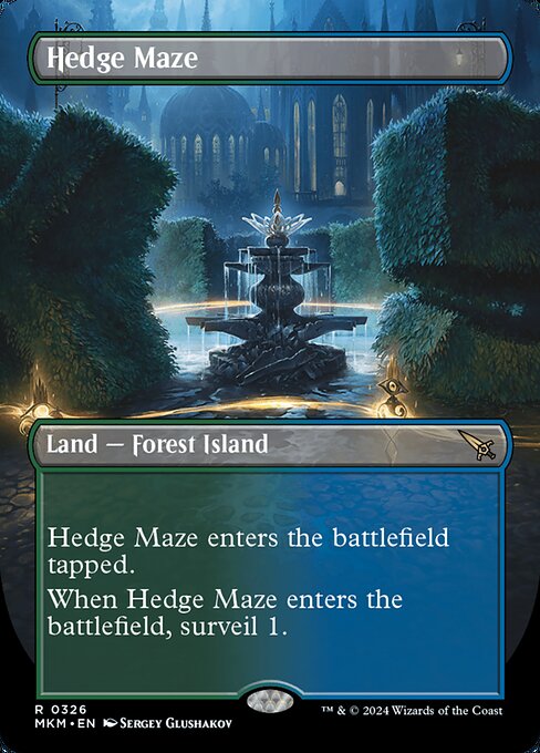 Hedge Maze – Borderless