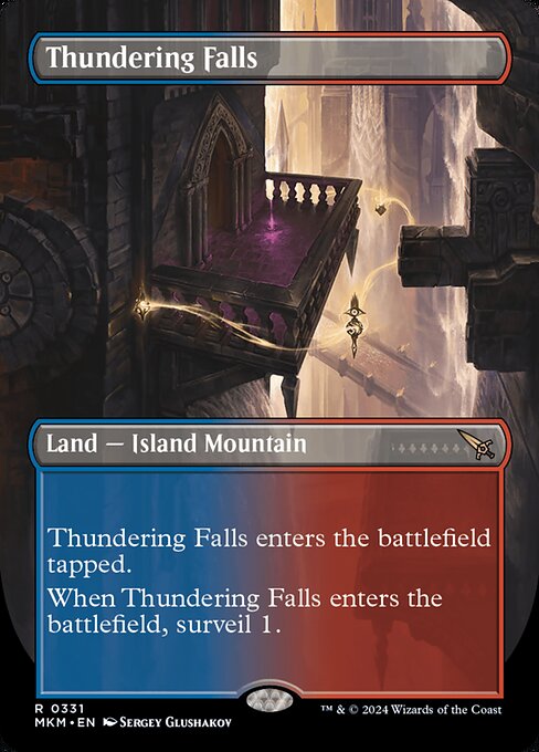 Thundering Falls – Borderless