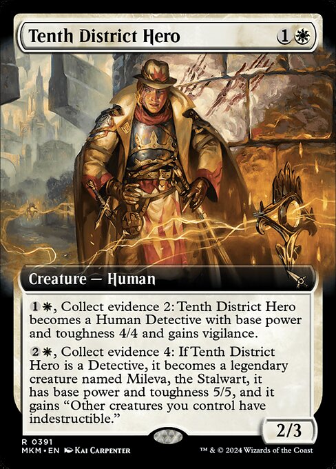 Tenth District Hero – Extended Art