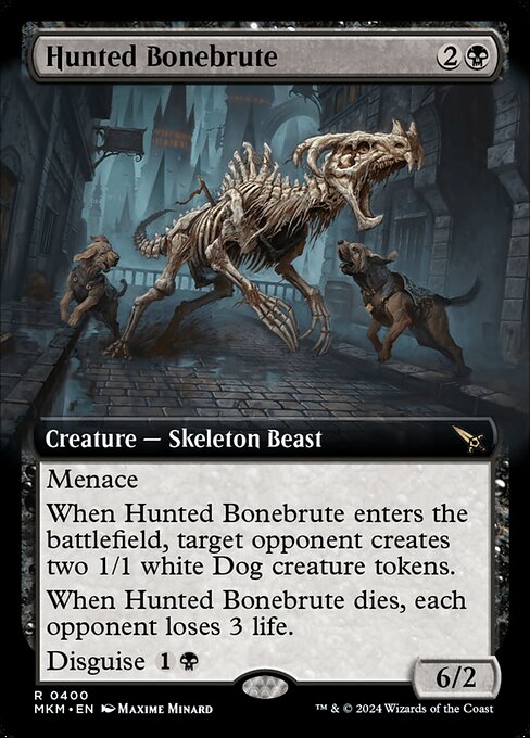 Hunted Bonebrute – Extended Art