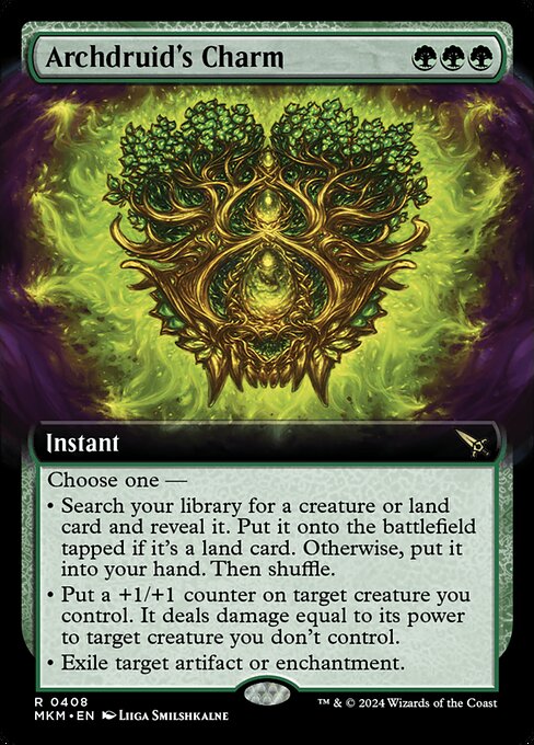 Archdruid’s Charm – Extended Art