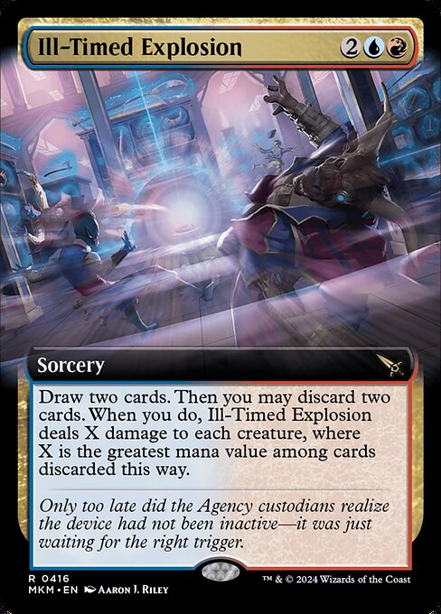 Ill-Timed Explosion – Extended Art