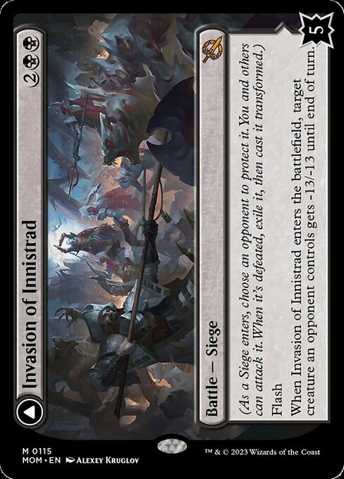 Invasion of Innistrad // Deluge of the Dead – Foil