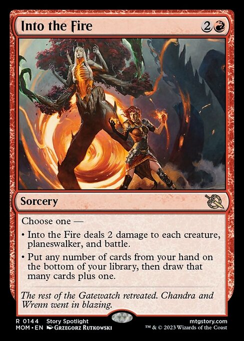 Into the Fire – Foil