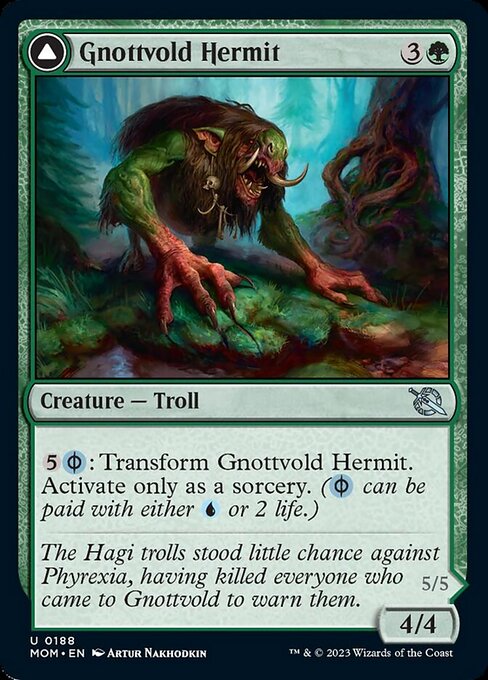 Gnottvold Hermit // Chrome Host Hulk – Foil