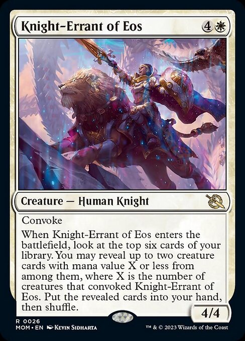 Knight-Errant of Eos – Foil