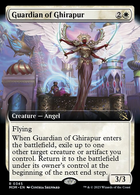 Guardian of Ghirapur – Extended Art – Foil
