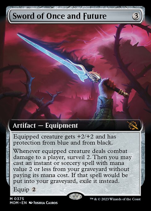 Sword of Once and Future – Extended Art – Foil