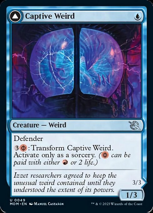 Captive Weird // Compleated Conjurer – Foil