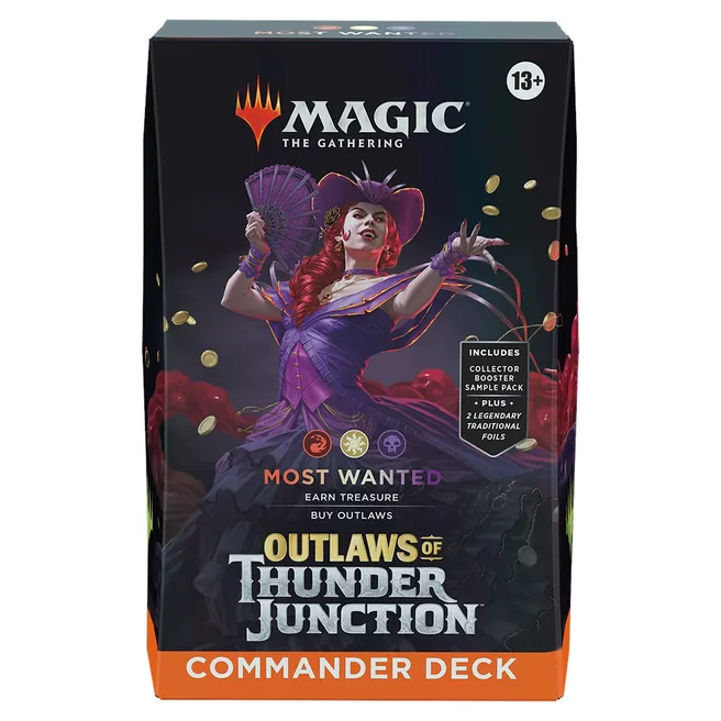 Outlaws of Thunder Junction Commander Decks – Most Wanted