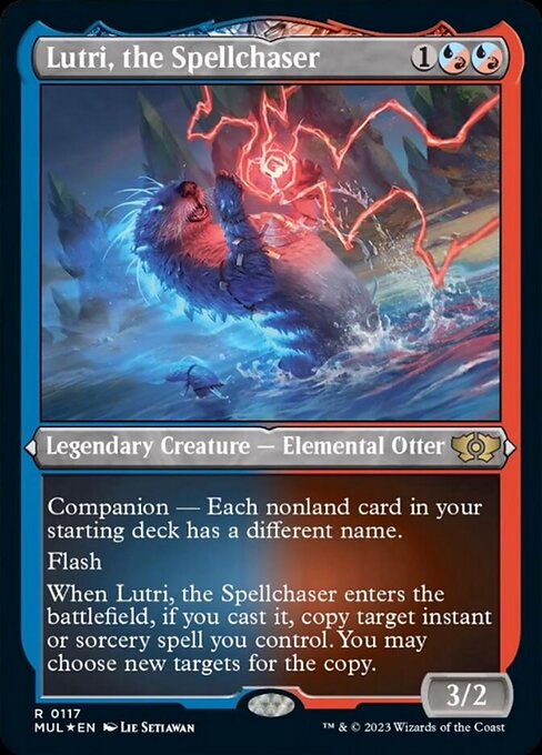 Lutri, the Spellchaser – Foil Etched