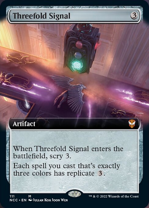 Threefold Signal – Foil