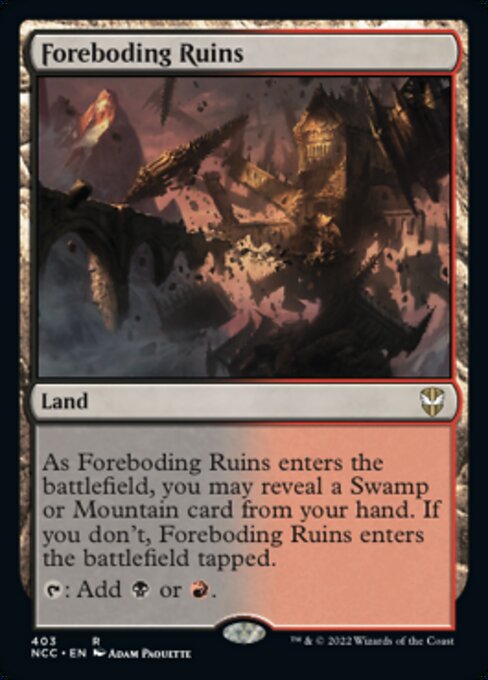 Foreboding Ruins – Foil
