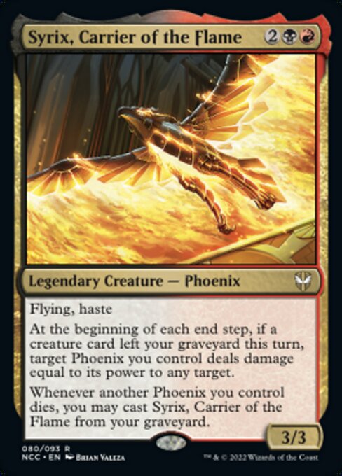 Syrix, Carrier of the Flame – Foil