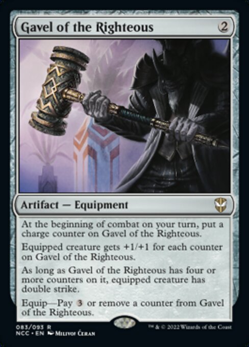 Gavel of the Righteous – Foil