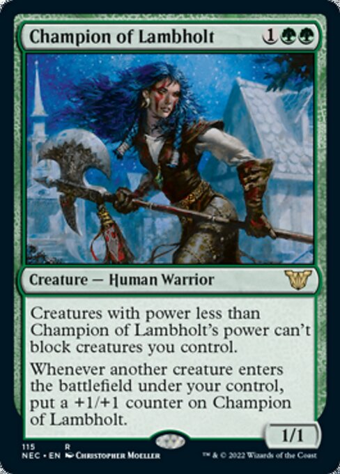 Champion of Lambholt – Foil
