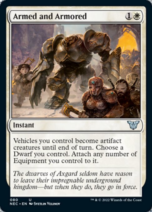 Armed and Armored – Foil