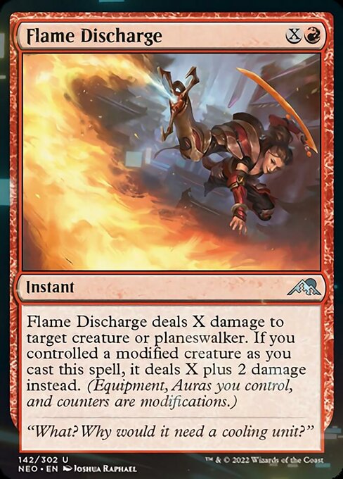Flame Discharge – Foil