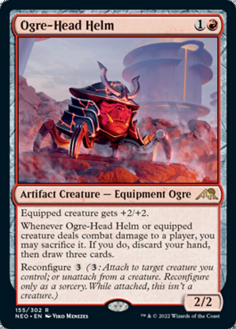 Ogre-Head Helm – Foil
