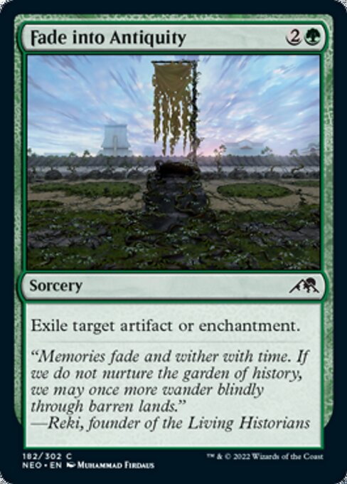 Fade into Antiquity – Foil