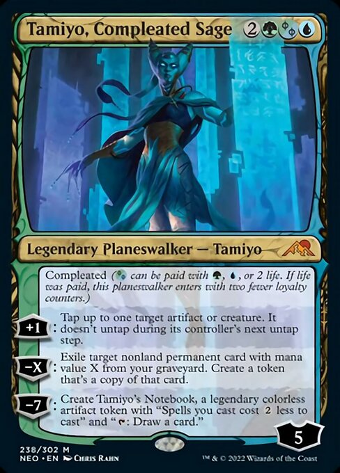 Tamiyo, Compleated Sage – Foil