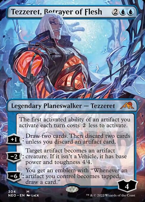 Tezzeret, Betrayer of Flesh – Borderless Planeswalker