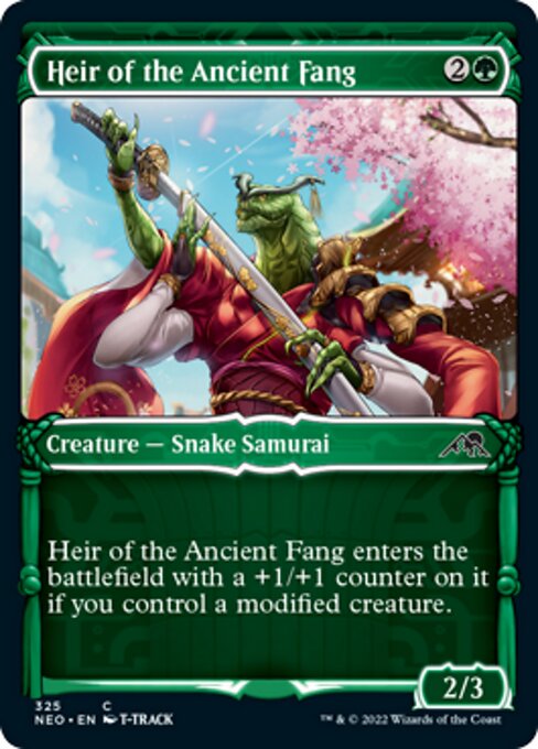 Heir of the Ancient Fang – Showcase – Foil