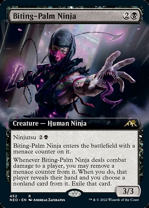 Biting-Palm Ninja – Extended Art