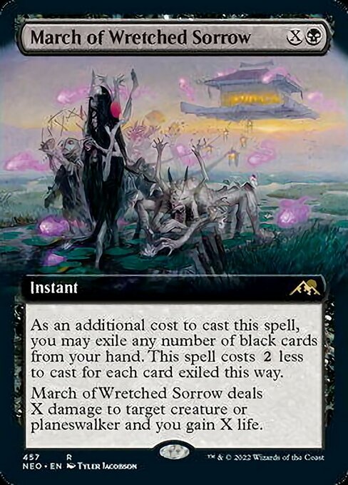 March of Wretched Sorrow – Extended Art – Foil