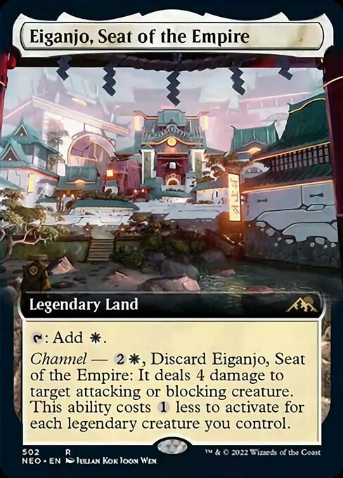 Eiganjo, Seat of the Empire – Extended Art – Foil