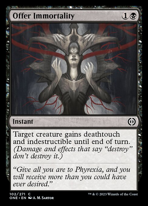 Offer Immortality – Foil