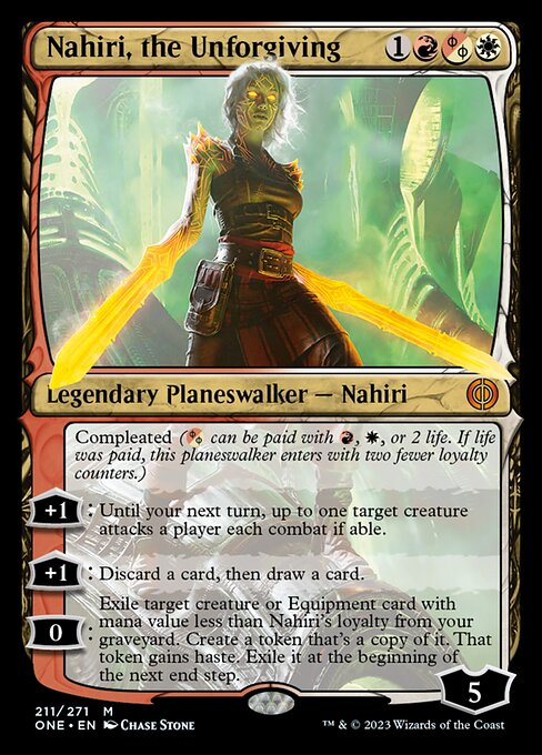 Nahiri, the Unforgiving – Foil