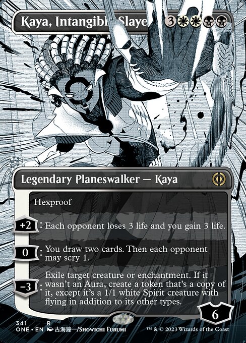 Kaya, Intangible Slayer – Borderless Planeswalker