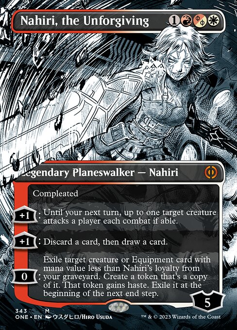 Nahiri, the Unforgiving – Borderless Planeswalker