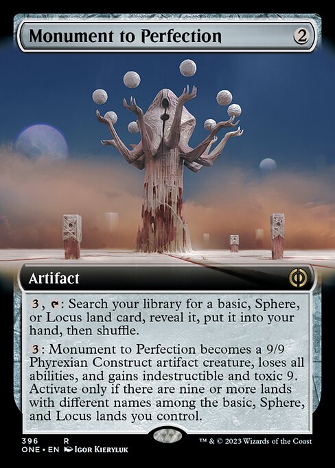Monument to Perfection – Extended Art – Foil