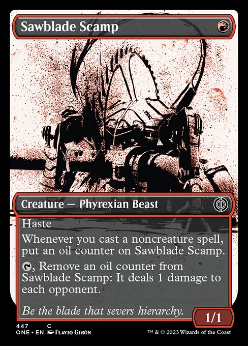 Sawblade Scamp – Compleat – Foil