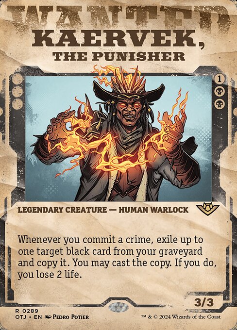 Kaervek, the Punisher – Wanted Poster