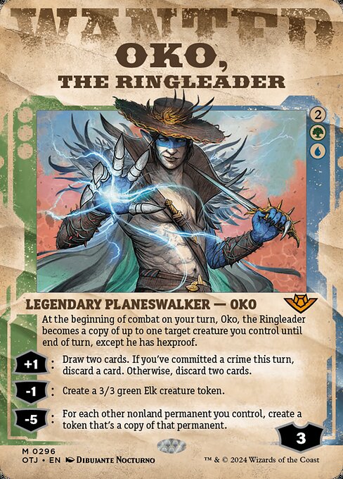 Oko, the Ringleader – Wanted Poster
