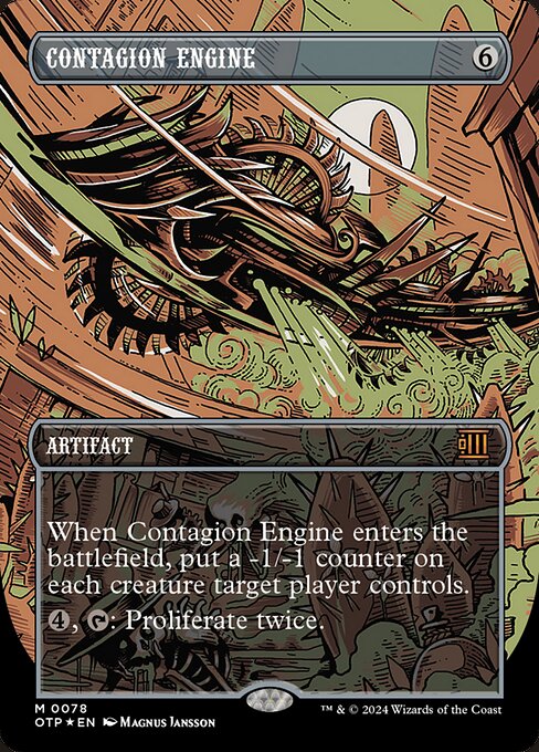 Contagion Engine – Textured Foil