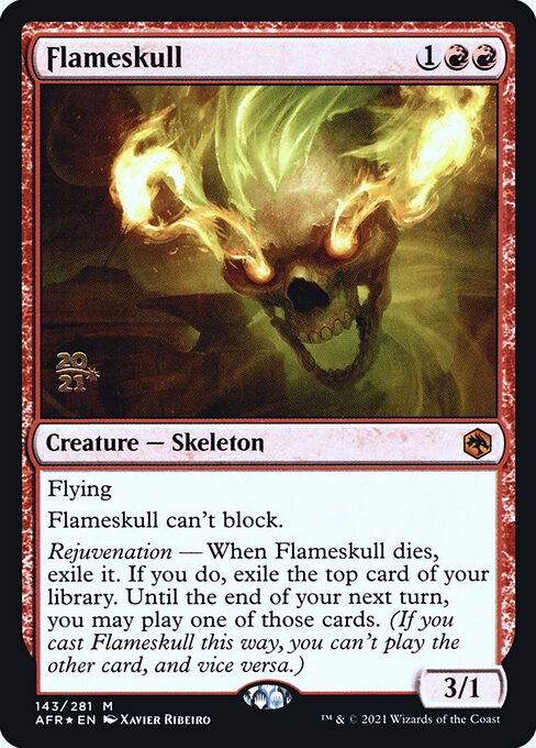 Flameskull – PR Foil