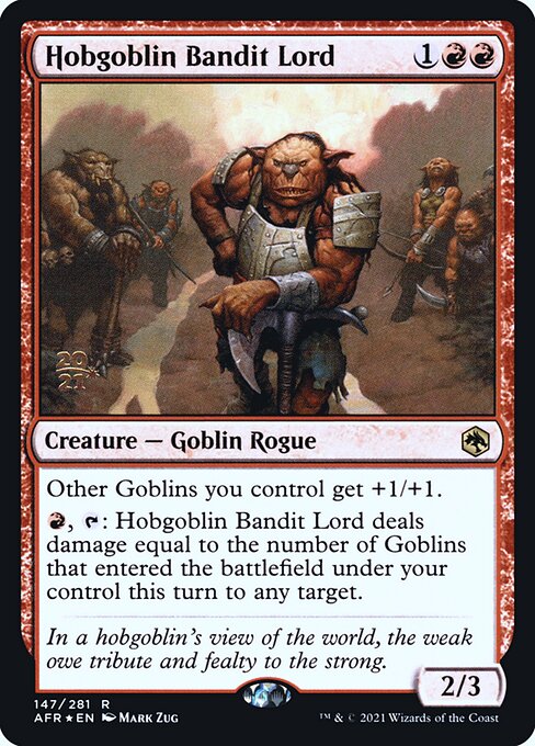 Hobgoblin Bandit Lord – PR Foil