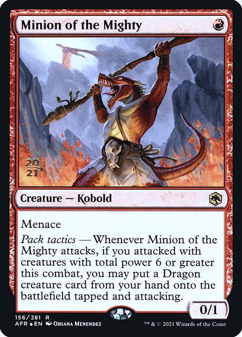 Minion of the Mighty – PR Foil