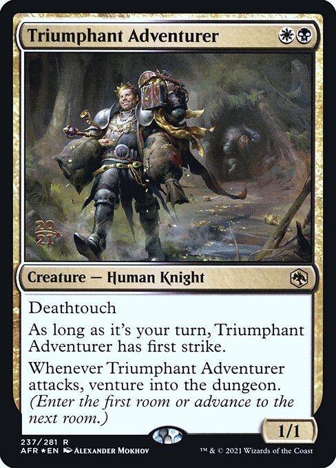 Triumphant Adventurer – PR Foil