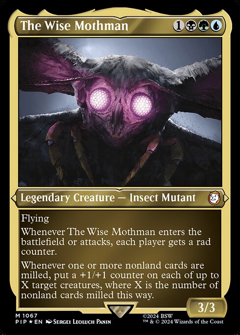 The Wise Mothman – Surge Foil Display Commander