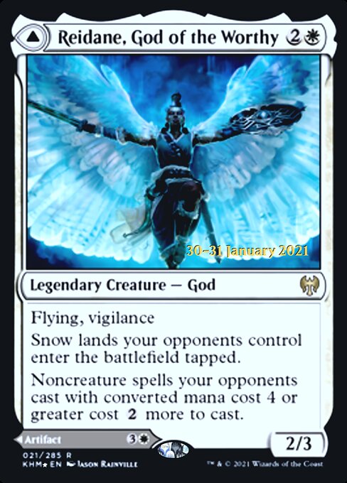 Reidane, God of the Worthy // Valkmira, Protector’s Shield – PR Foil