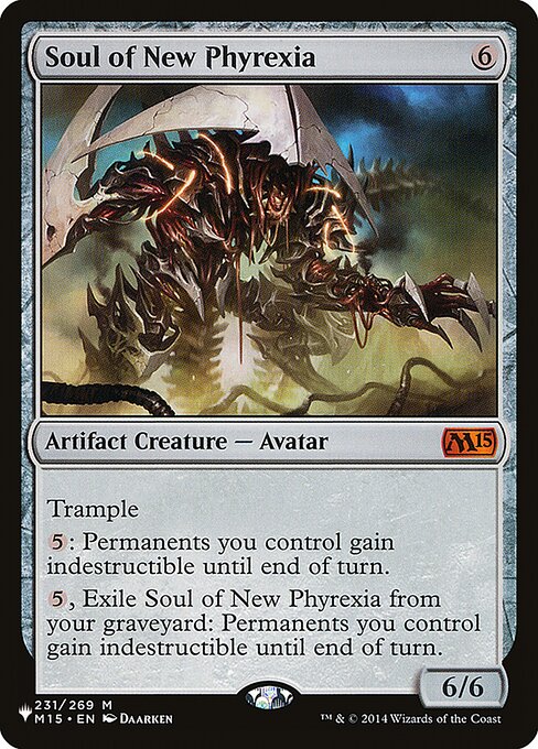 Soul of New Phyrexia – The List