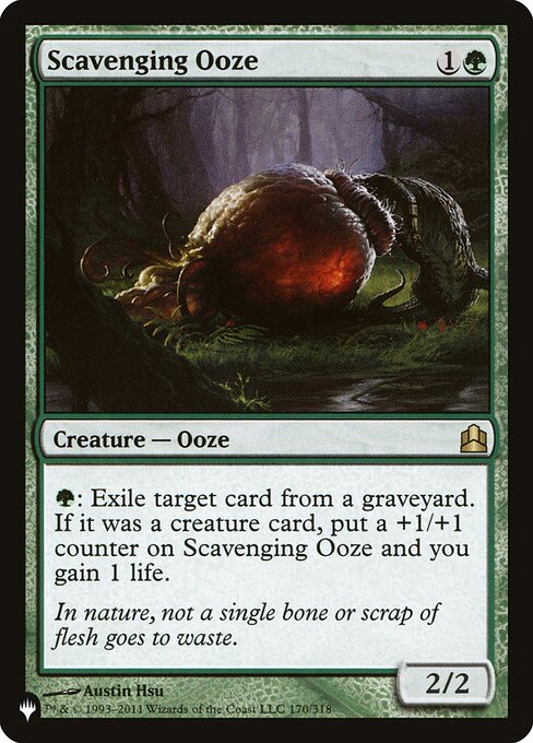 Scavenging Ooze – The List