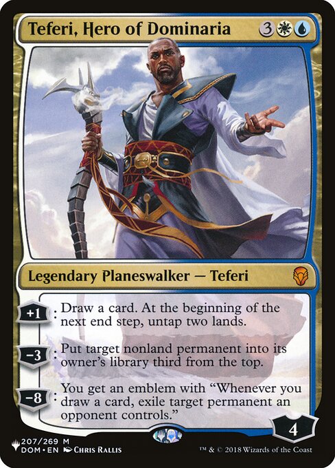 Teferi, Hero of Dominaria – The List
