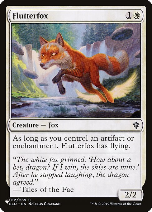 Flutterfox – The List
